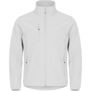 Clique Classic Softshell Jacket Wit maat M