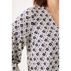 GARCIA Dames Blouse Wit - Maat XS