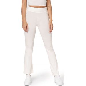 Bellivalini Dames Yogabroek - Sport - Vrijetijdsbroek - Lang - Viscose - Sportbroek - BLV-BLV50-277-YPF - Ecru - S