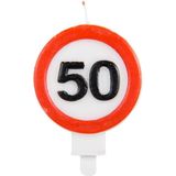 Folat - Candles Verkeersbord 50