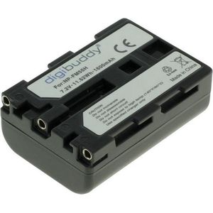 Digibuddy A Merk Accu Batterij Sony NP-FM55H / NP-FM50 / NP-QM51 - 1600mAh