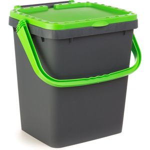 Ecoplus 35 liter afvalemmer groen - afvalscheidingsbak - sorteerbak - afvalbak