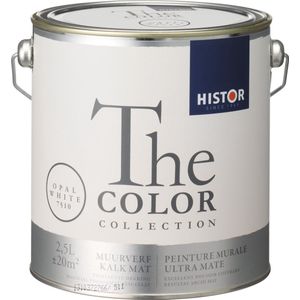 Histor The Color Collection Muurverf - 2,5 Liter - Opal White