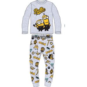 Minions pyjama Bello grijs maat 104