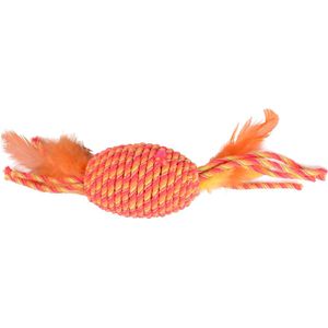 Flamingo Bibi - Speelgoed Katten - Ps Roller Bibi Oranje 29cm - 1st