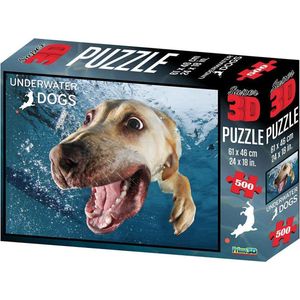 National Geographic 3D puzzel Bella de Labrador 500 stukjes