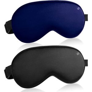 Equivera Slaapmasker - Oogmasker - Lichtblokerend - Verduisterend - Slapen - Voor Mannen en Vrouwen - Zacht - Kerstcadeau - Sinterklaas - Sinterklaas Cadeau - Cadeau Voor Vrouw - Cadeau Voor Man - Cadeau