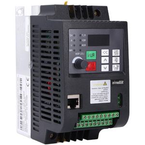 Frequentieregelaar 1PH VFD 1 in 1 Out 220V 1.5KW Motor Converter Controller Vector Controle Inverter Converter 9600D-1T-00150M