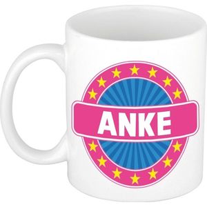 Anke naam koffie mok / beker 300 ml  - namen mokken