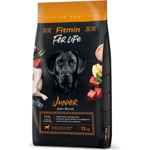 Fitmin For Life Dog Junior Grote Rassen 12kg