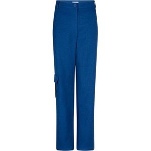 Lofty Manner Broek Trouser Deidra Pm33 414 Navy Blue Dames Maat - L
