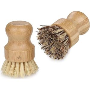 Equivera champignonborstel - borstel voor champignon - champignon borstel - keukenhulp
