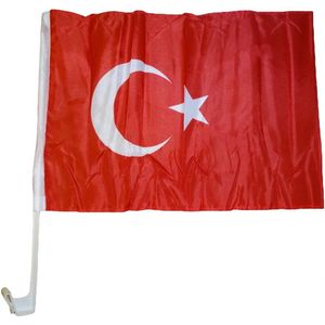 Auto vlag türkiye 30 x 40 cm auto vlag vlag auto vlag raam vlaggenventilator vlag