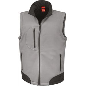 Bodywarmer Unisex XXL Result Mouwloos Workguard Grey 93% Polyester, 7% Elasthan