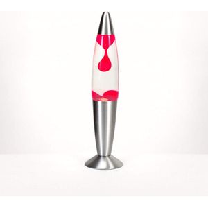 Lavalamp voor Kinderen - Rood - 35 cm - Lavalamp - Lava Lamp - Lavalampen - Lavalamp Kinderkamer