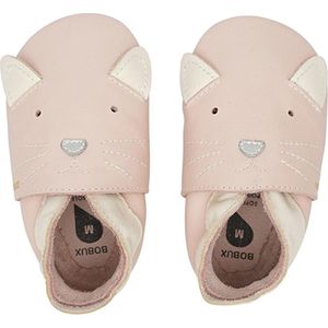 Bobux Soft Soles - Baby Slofjes Leer - Meow Blossom - Maat 18