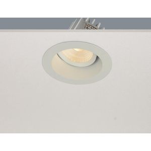 Inbouwspot Venice DL 2408 Wit - Ø8cm - LED 8W 2700K 680lm - IP44 - Dimbaar > inbouwspot binnen wit | inbouwspots badkamer wit | inbouwspot keuken wit | inbouwspot wit| spot wit | led lamp wit