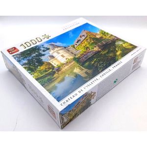 King - Legpuzzel 1000 stukjes Chateau De I'Islette, Cheillé France - Frankrijk - legpuzzel voor volwassen en kinderen