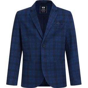 WE Fashion Jongens slim fit blazer met dessin