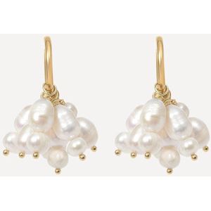 Margot Bardot Clara Earrings Gold - Oorbellen dames - Statement oorbellen - Goud