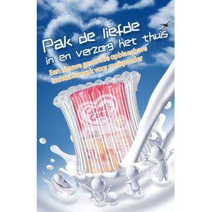 Air-Paq BK10 Melkpoeder Luchtkolomzak - Luchtkussen Verpakking - Beste Bescherming voor Melkpoeder - 750 pcs per doos (20cm*13cm*11cm Opblassbare per piece)