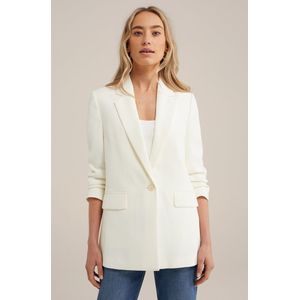 WE Fashion Dames regular fit blazer