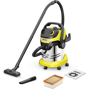 Karcher WD 5 S V-25/5/22 Geel - Stofzuiger