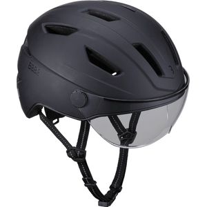 BBB Cycling Move Faceshield Transparant Fietshelm BHE-57 - Speed Pedelec, E-bike & Snorfiets - NTA 8776 - Mat Zwart - Maat L