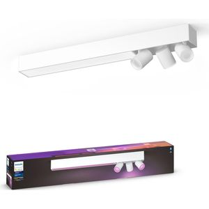 Philips Hue Centris Plafond Opbouwspot - White and Color Ambiance - GU10 - Wit - 3 x 10,5W - Bluetooth