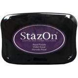 Stazon sneldrogend stempelkussen Royal Purple