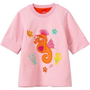 Daver sweat dress 32 Solid with artwork Seahorse Pink: 92/2T