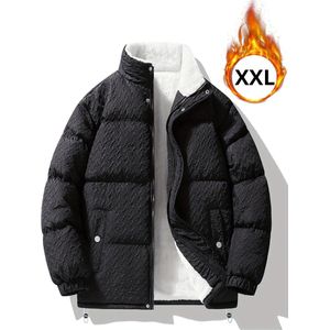 Nivard Bomberjack - Winterjas - Heren - Parka Heren - Jas - Winter - Volwassen - Zwart - Maat XXL