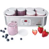 Steba JM3 - Yoghurtmaker - 8x180 ml - RVS