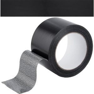 Reparatietape voor binding - 20 m x 70 mm - zwart - waterdicht - veilige stof - plakband voor leidingen .
