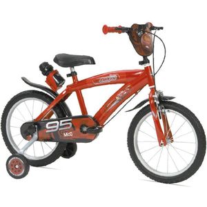 Disney Cars 16´´ Fiets Rood Jongen