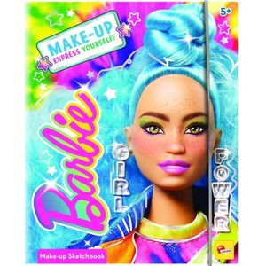 Boek om te leren hoe je make-up en make-up aanbrengt - Barbie schetsboek make-up - LISCIANI