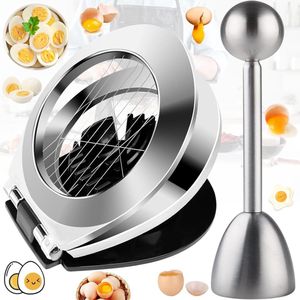 Eiersnijder - Eiersnijer - Eier Snijder - Eiersnijders - Champignonsnijder - Keukenbenodigdheden - Keuken Accessoires - Eiergereedschap - Egg Slicer