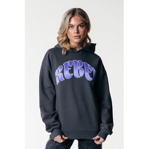 Colourful Rebel Rebel Patch Clean Oversized Hoodie - XS