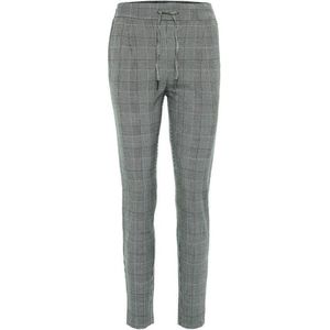 Vmeva Mr Loose String Checked Pants 10202048 Grey/white