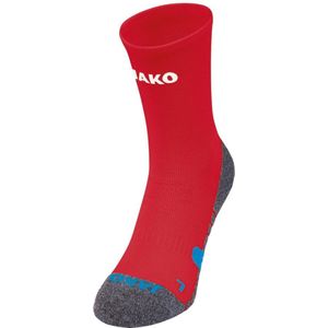 Jako Sportsokken - Maat 35-38 - Unisex - rood/grijs/blauw