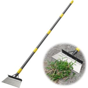 Multifunctionele Tuinschep -Verstelbare Platte Tuingereedschap Met Ergonomische Handgreep- Ideaal Voor Wieden Schrapen En IJs Verwijderen 163 Cm Lang