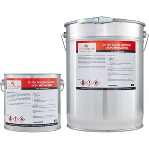 DCC 2K PU Metaalverf - 5L - RAL 8012 | Roodbruin