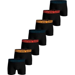 Bjorn Borg - Boxers 7-Pack Zwart - Heren - Maat M - Body-fit