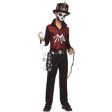VIVING COSTUMES / JUINSA - Voodoo tovenaar kostuum voor jongens - 10-12 jaar