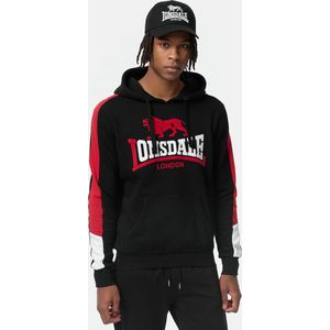 Lonsdale Heren sweatshirt met capuchon regular fit LANGWELL