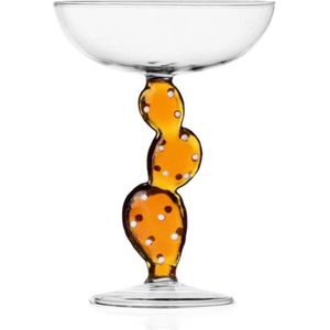 Ichendorf Milano - Champagneglas Cactus Amber - Wijnglazen