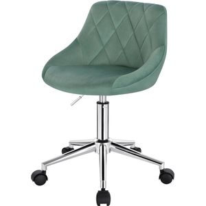 Bureaustoel - Ergonomische Bureaustoel - Zadelkruk - Bureaustoel - Zadelkruk op Wielen - In Hoogte Verstelbare Bureaustoel - met Wielen - voor Thuiskantoor - Roze