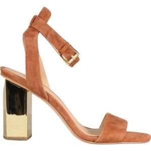 Michael Kors Petra Ankle Strap Dames Sandalen - Luggage - Maat 37