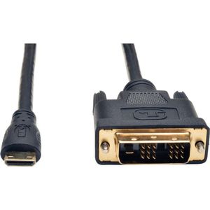 Tripp Lite P566-003-MINI video kabel adapter 0,91 m DVI-D Mini-HDMI Zwart