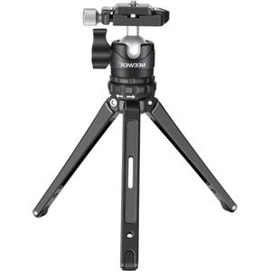 Compact desktopstatief - 360° kogelkop - 1/4 inch Arca-type QR-plaat - Mini statief voor camera DSLR-actiecamera telefoonhouder vloggen - maximale belasting - reizen streamen